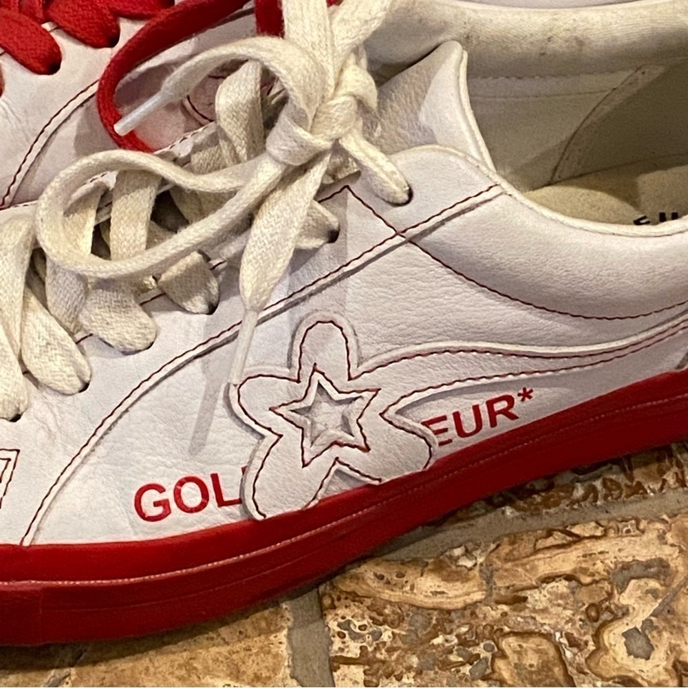 Converse x Golf Lê Fleur x One Star Ox Tyler the Creator Shoes 9.5Men 11.5Women - Picture 4 of 9